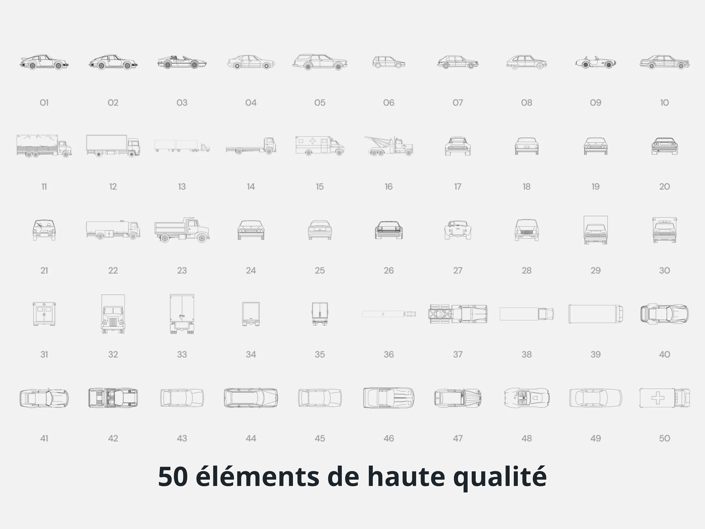 Pack complet - style technique (440 éléments)