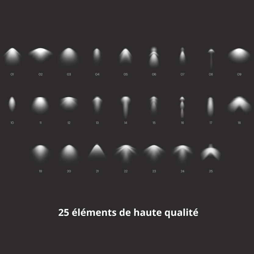 Pack d'effets de lumière