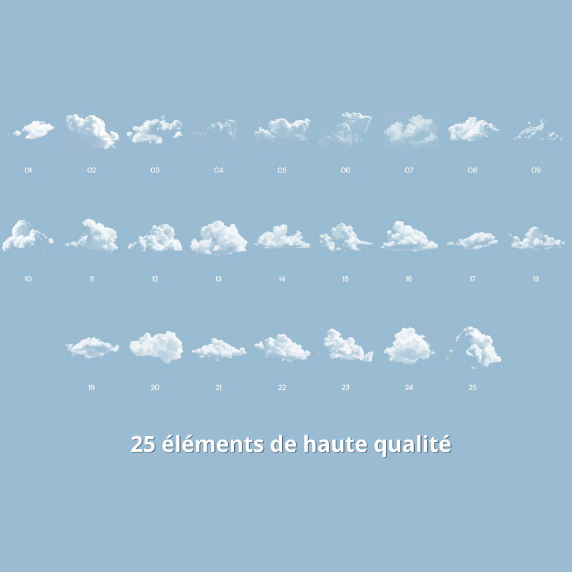 Pack de nuages