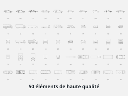 Pack complet - style technique (440 éléments)