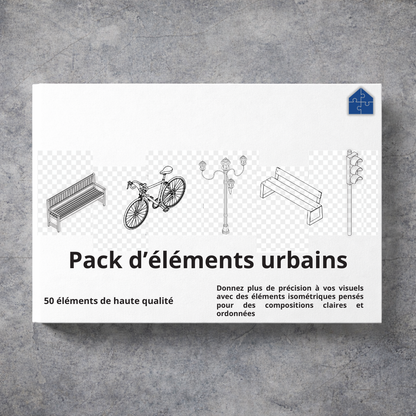 Pack d'éléments urbains