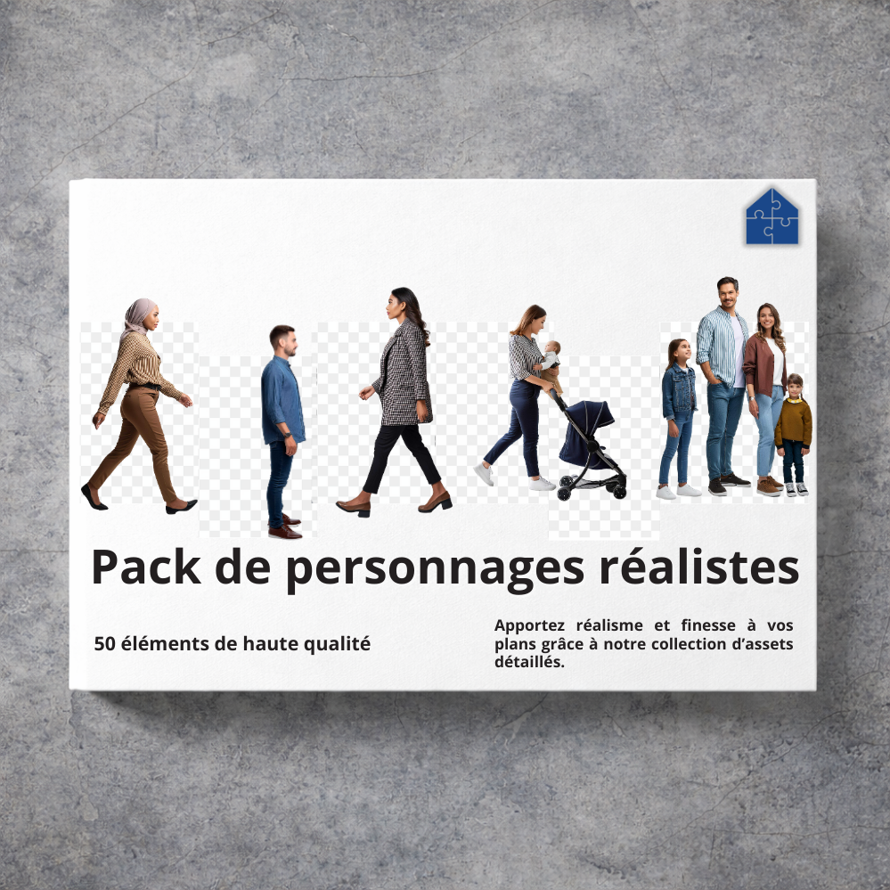 Pack de personnage réalistes