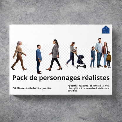 Pack de personnage réalistes
