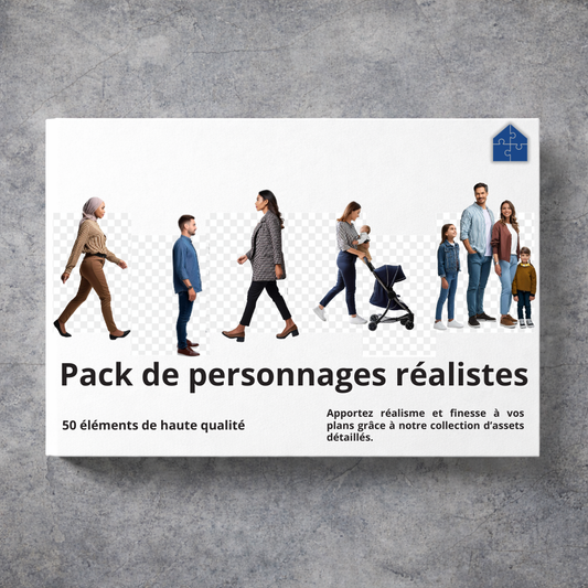 Pack de personnage réalistes