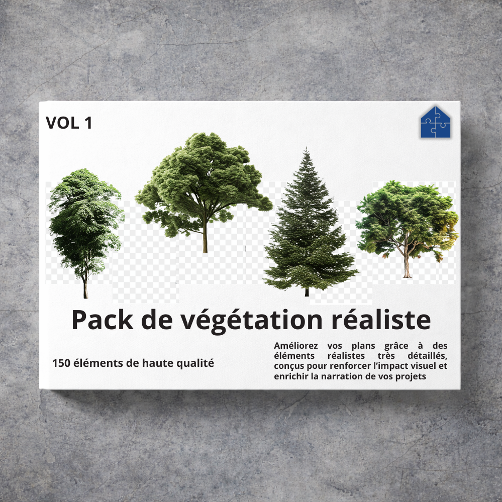 Pack de végétations réalistes (Vol. 1)