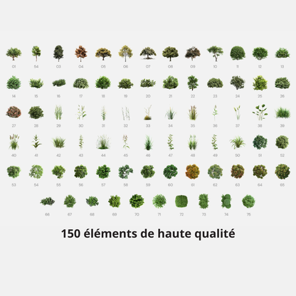 Pack de végétations réalistes (Vol. 2)