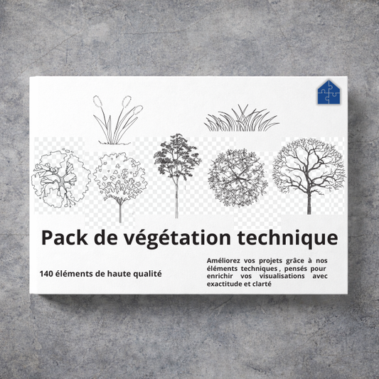 Pack de végétations techniques
