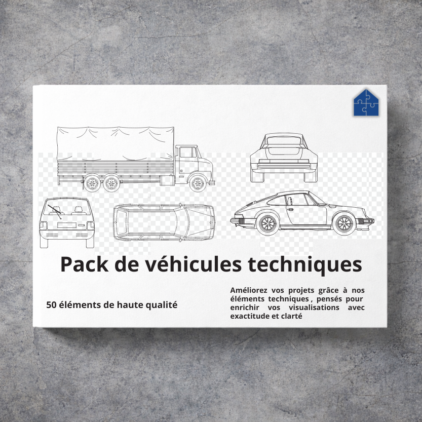 Pack de véhicules techniques