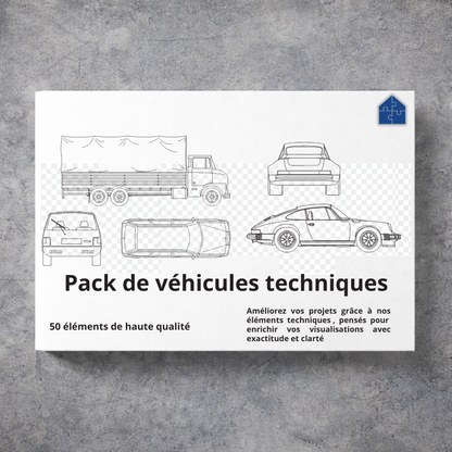 Pack de véhicules techniques