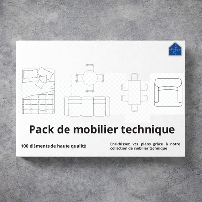Pack de mobilier technique