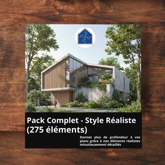 Pack complet - Style Réaliste (275 éléments)