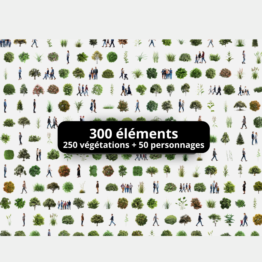 Pack complet - Style Réaliste (275 éléments)