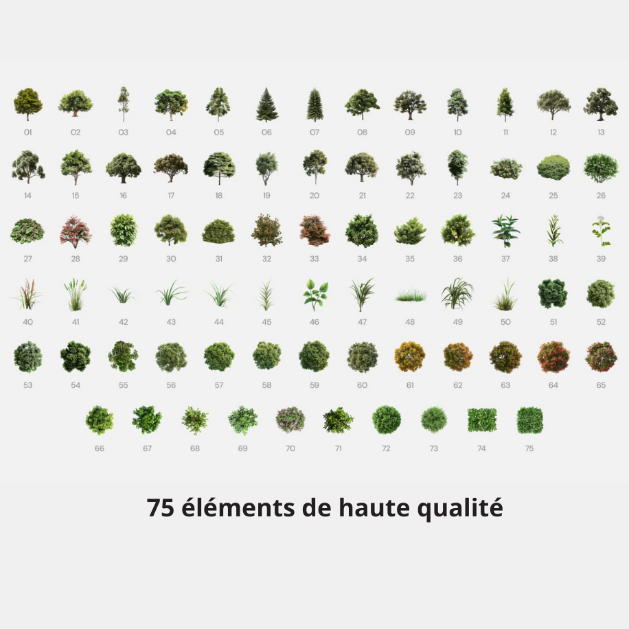 Pack complet - Style Réaliste (275 éléments)