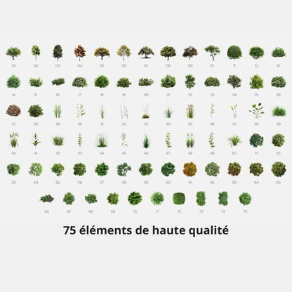 Pack complet - Style Réaliste (275 éléments)