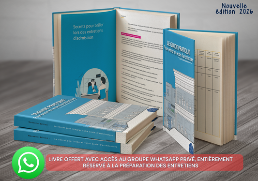 Le guide pratique pour entrer en école d'architecture