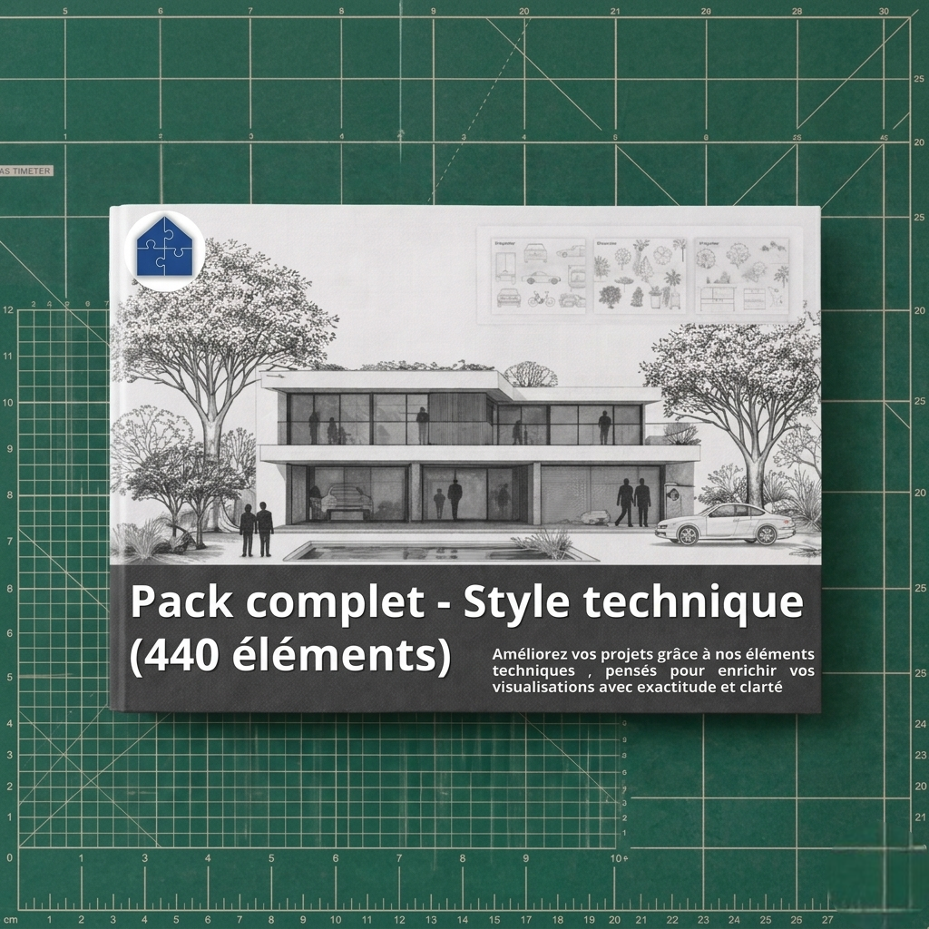 Pack complet - style technique (440 éléments)
