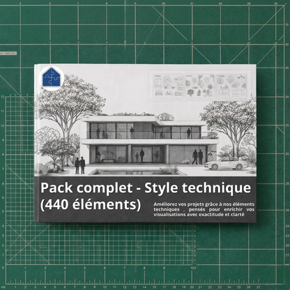 Pack complet - style technique (440 éléments)