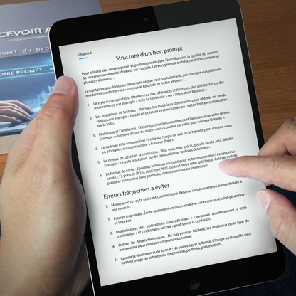 Concevoir avec l’IA : Le manuel du prompt efficace